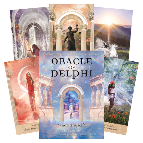 Oracle of Delphi – Ancient Greek-Inspired Divination Deck with Guidebook