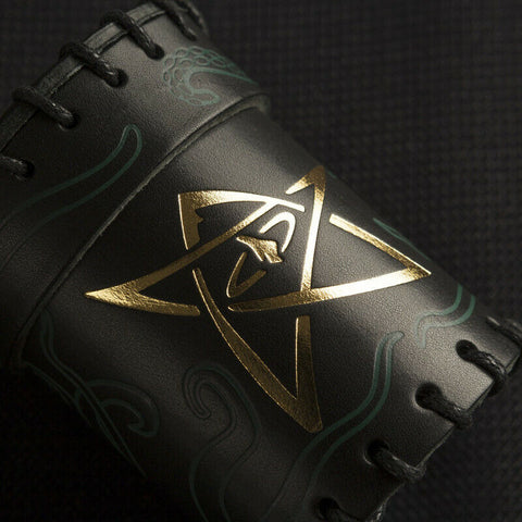 Call Of Cthulhu Dice Cup Black Green Gold Roleplaying Q-Workshop Rpg Dnd NEW