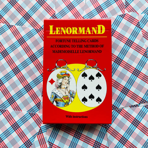 Mlle Lenormand Cm 36 Cards Deck Esoteric Fortune Telling Agm Urania 106710976