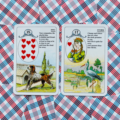 Mlle Lenormand Cm 36 Cards Deck Esoteric Fortune Telling Agm Urania 106710976