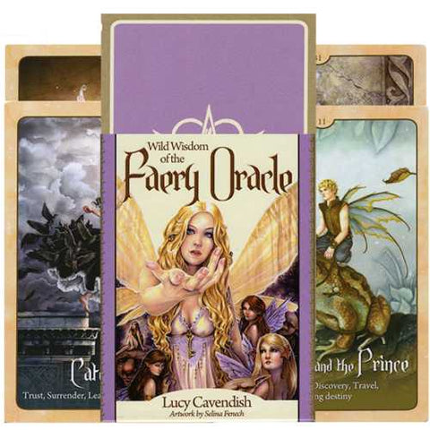 Wild Wisdom Of The Faery Oracle Deck Cards Fortune Telling Blue Angel NEW