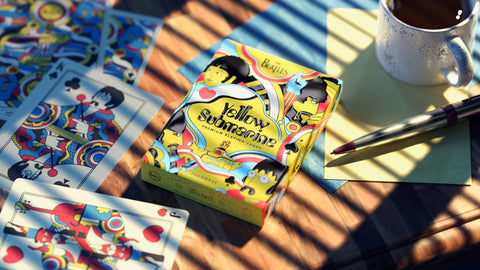 Yellow Submarine The Beatles Playing Cards Deck Theory 11 Premium Luxury