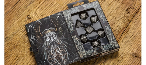 Metal Mythical Dice Set Epic Stories Mythic Age Playing Games Q-Workshop NEW