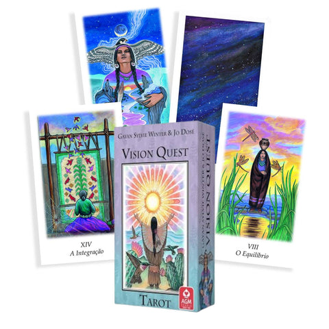 Tarot Vision Quest, Gayan Sylvie Winter & Jo Dose Portuguese AGM