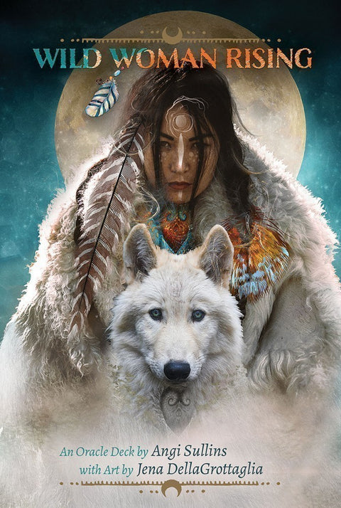 Wild Woman Rising Oracle Cards Deck Angi Sullins US Games Systems Fantasy Wld44