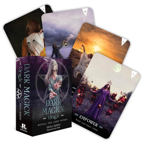 Dark Magick Oracle Cards Deck Reveal The Light Within Rockpool Publishing NEW