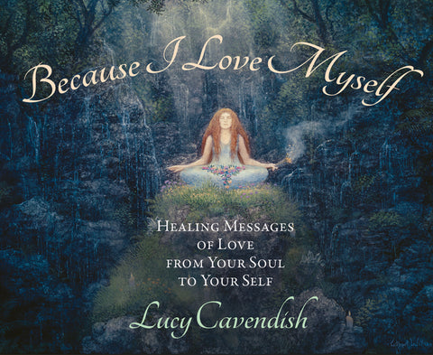 Because I Love Myself Cards Deck Mini Blue Angel Lucy Gavendish Esoteric NEW