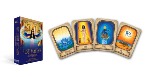 Auset Egyptian Oracle Cards Rockpool E.Jensen & M.Klement Divination Alchemy NEW