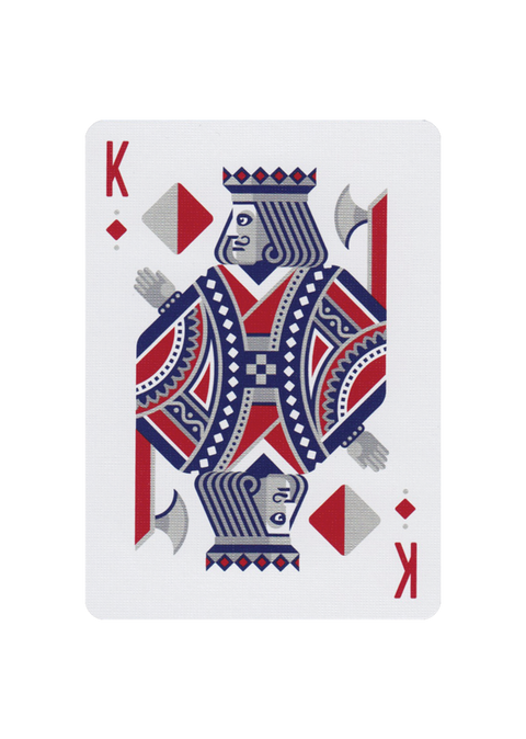 Dkng Blue Wheel Playing Cards Art Of Play Deck Magic Tricks Poker USa Collab NEW