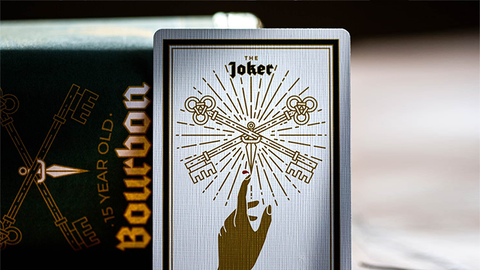 Ellusionist Crossed Keys Playing Cards Deck Green White Magic Tricks NEW