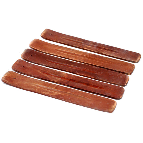 Plain Mango Wood Ashcatcher Incense Holder Handmade Ancient Wisdom Ish-32M