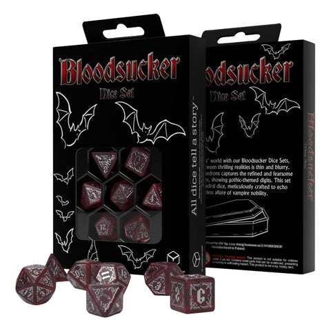 Bloodsucker Scarlet RPG Dice Set Q-WORKSHOP