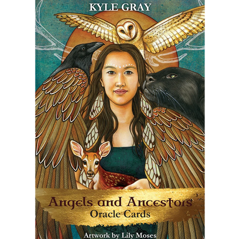 Angels And Ancestors Oracle Card Deck & Guidebook By Kyle Gray