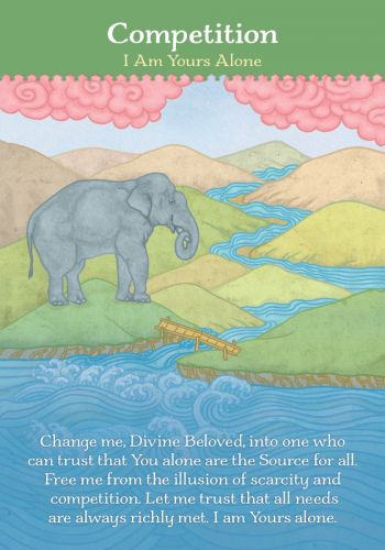 Divine Beloved Oracle Card Deck Of Change Me Prayers By Tosha Silver