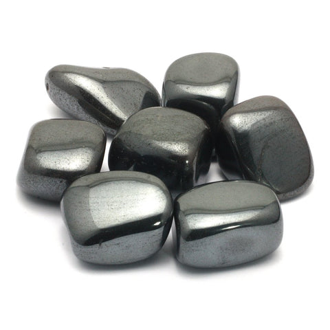 Hematite Tumble Stones Tumble Crystals 500 Grams Pack Bag Lo Scarabeo Cr10