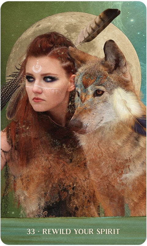 Wild Woman Rising Oracle Cards Deck Angi Sullins US Games Systems Fantasy Wld44