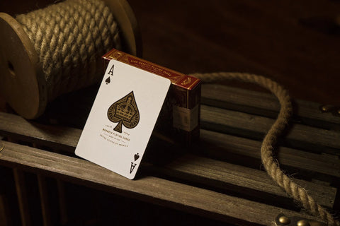 Monarchs Theory 11 Playing Cards Deck Red Gold Magic Tricks Sealed