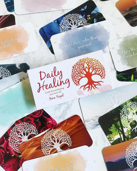 Daily Healing Spiritual Cards Deck Inna Segal Rockpool Publishing Messages NEW
