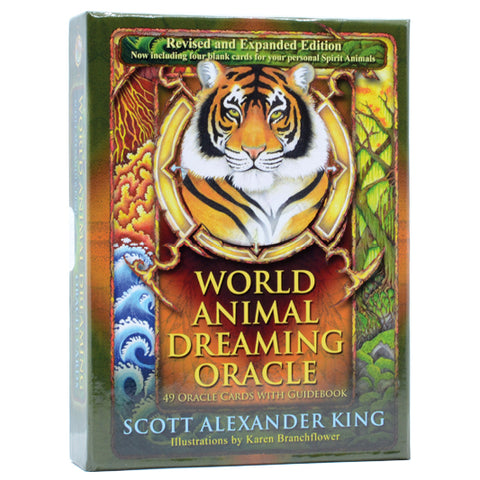 World Animal Dreaming Oracle Cards Deck Expanded Scott King Edition Esoteric NEW