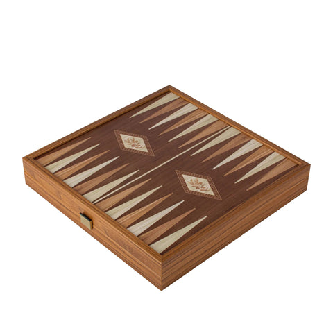 4-in-1 Classic Game Set: Chess, Backgammon, Ludo & Snakes