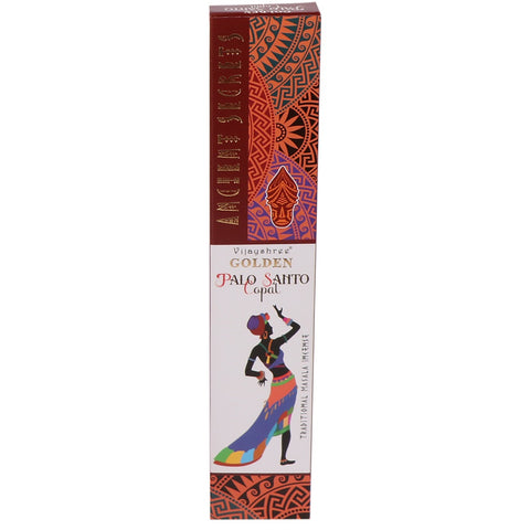 Vijayshree Golden Copal & Palo Santo Incense Sticks 15g Meditation & Cleansing