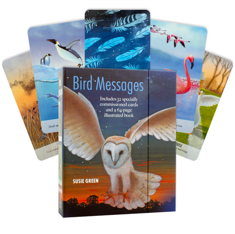 Bird Messages Cards Deck And Book Cico Books Esoteric Susie Green Fortune NEW