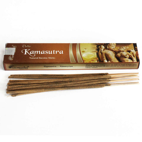 Vedic Kamasutra Natural Incense Sticks 15 Grams Made In India Aromatika Vedic-05