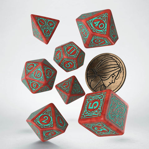 The Witcher Dice Set Triss Merigold The Fearless Rpg Games Q-Workshop NEW