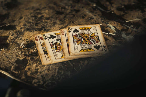 1900 Series Playing Cards Red Bicycle Marked Deck Magic Tricks NEW