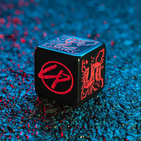 Cyberpunk Red Essential Dice Set Night City Role Playing Games Q-Workshop NEW