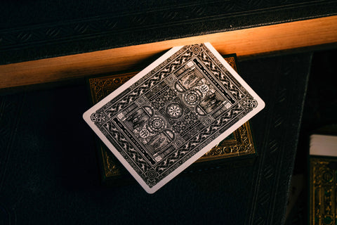 4x High Victorian Theory 11 Spielkarten Deck Luxury Magie Tricks Verpackt USA