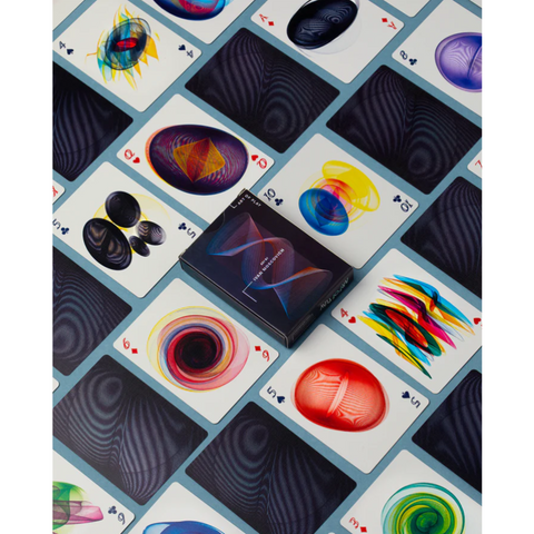 Cybernetic Playing Cards Deck Art Of Play Art By Ivan Moscovich Harmonograph NEW