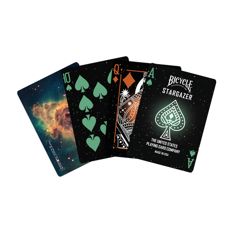 Bicycle Stargazer 203 Playing Cards Poker Size, Hubble Nebula, USA-Made