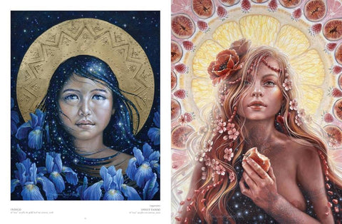 Art & Soul Paintings by Autumn Skye Book Blue Angel