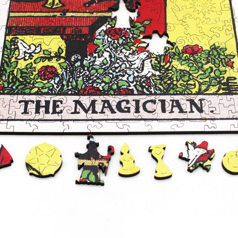 The Magician (Rider-Waite) Wooden Puzzle 250 pieces Fantasy Puzzles