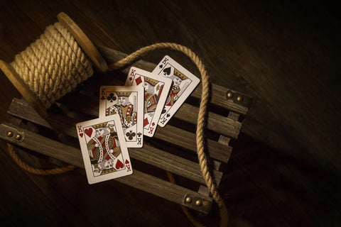Monarchs Theory 11 Playing Cards Deck Red Gold Magic Tricks Sealed