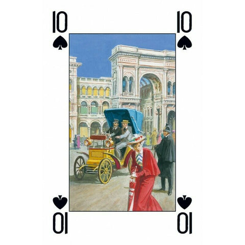 Milano Collection Playing Cards 54 Illustrated History Deck Lo Scarabeo NEW