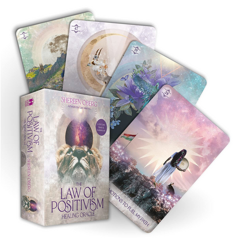 Law Of Positivism Healing Oracle Cards Deck And Guidebook Hay House S. Oberg NEW