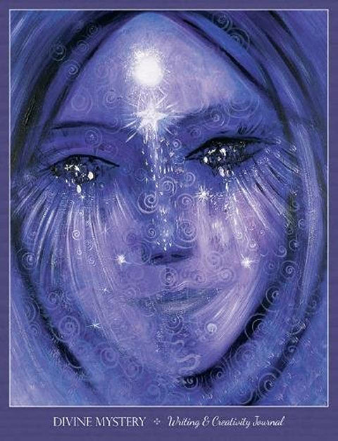 Divine Mystery Writing & Creativity Journal Notebook T. Carmine Blue Angel NEW