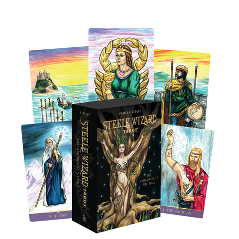 Steele Wizards Tarot Cards Deck Pamela Steeler Soul Schiffer Publishing Sp180