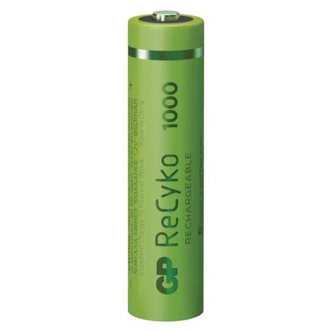 GP R03 AAA Recyko 1000 950mAh bulk Rechargeable batteries 10 pcs.