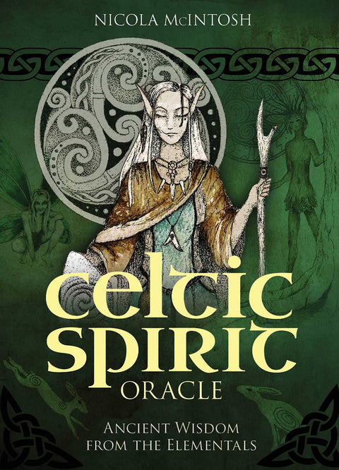 Celtic Spirit Oracle Cards Deck Rockpool Publishing By Nicola Mcintosh NEW