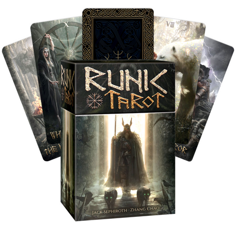 Runic Tarot Cards Deck And Book Lo Scarabeo Sephiroth Dempster Esoteric NEW