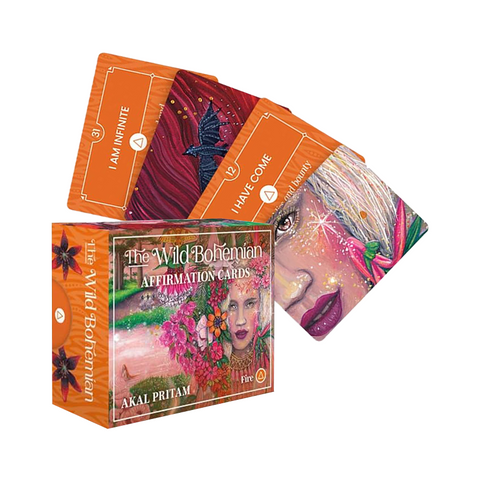 Wild Bohemian Affirmation Cards Deck Fire Rockpool Akal Pritam Esoteric RP156