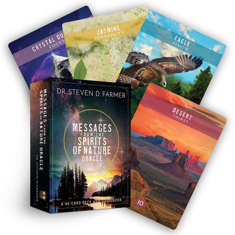 Messages From The Spirits Of Nature Oracle Cards Deck & Guidebook Hay House NEW