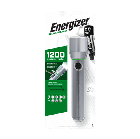 Energizer vision HD metal rechargeable Flashlight LP137820