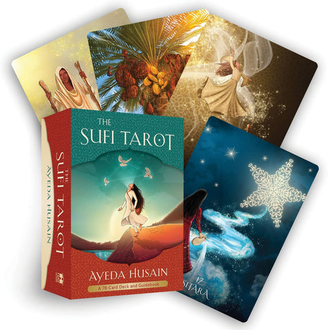 The Sufi Tarot Cards Deck And Guidebook Ancient Hay House By Ayeda Husain NEW