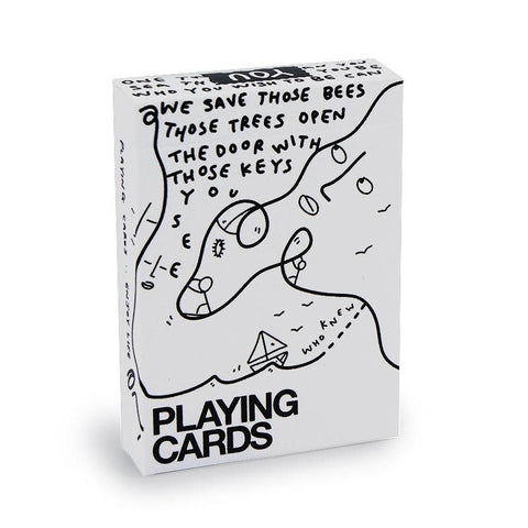 Shantell Martin Whitney White Theory 11 Playing Cards Deck Magic Tricks NEW