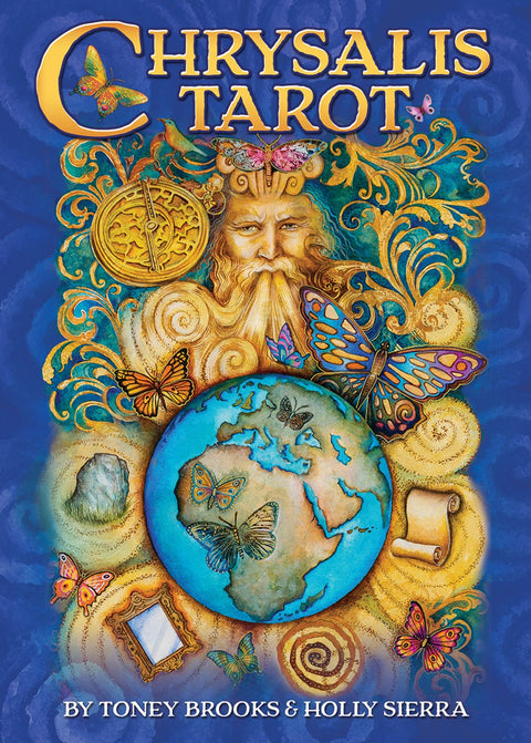 Chrysalis Tarot Book For Tarot Reading US Games Systems By Toney Brooks NEW
