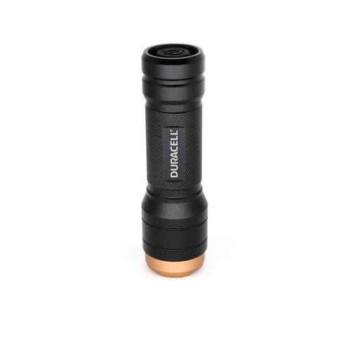 Duracell 250 Lumens Aluminum Flashlight + 3 Aaa Batteries Included Compact